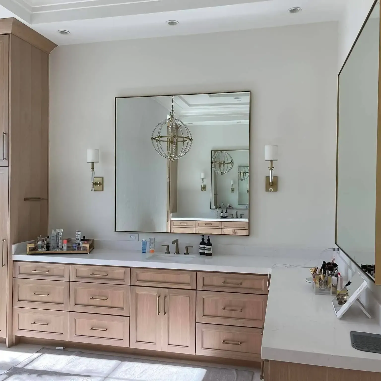 Primary bathroom cabinetry Southlake TX by JCL Painting LLC